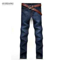 2019 new arrival Style men boutique denim jean fashion Casual Solid straight trousers men's youth casual pants large size 28-38